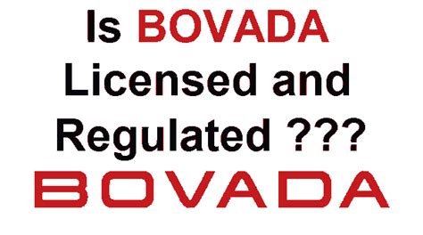 Bovada.lv officially Licensed & Regulated as of 2020 .